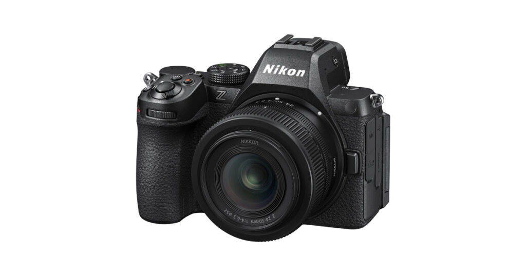 Camera stabilization explained: the Nikon Z5II, rated up to 7.5 stops of in-body vibration reduction